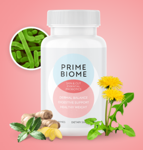 PrimeBiome - Doctor-Endorsed Skin-Gut Gummies